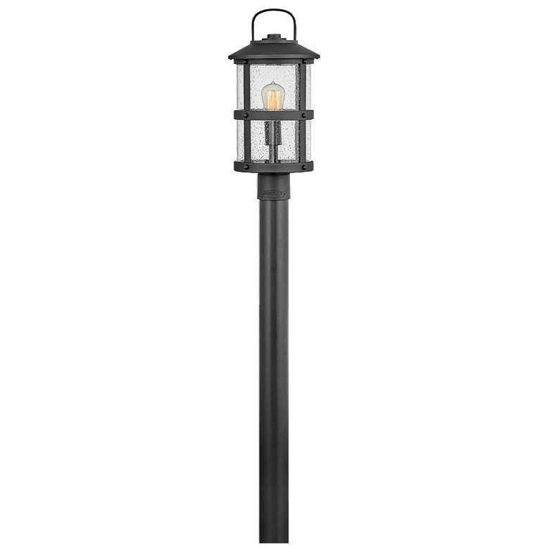 Image 1 Lakehouse 18 3/4" High Black 3 Watts Outdoor Post Light