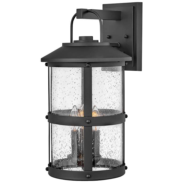 Image 2 Lakehouse 19 3/4" High Black Outdoor Wall Light more views