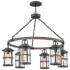 LAKEHOUSE 42" Wide 6-Light Chandelier