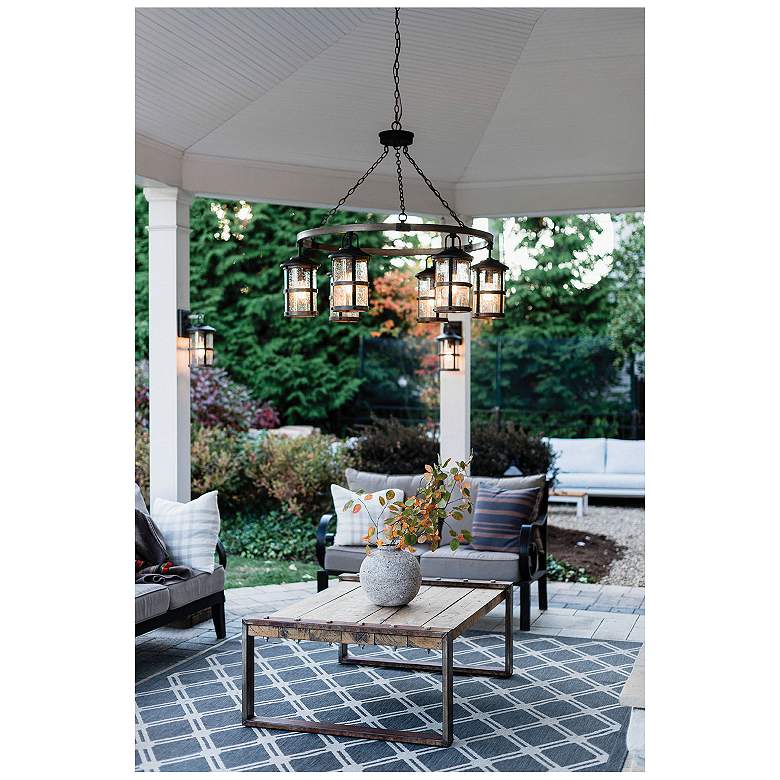 Image 4 LAKEHOUSE 42" Wide 6-Light Chandelier more views
