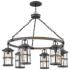 Lakehouse Medium Single tier 42" Wide 6-Light Chandelier