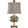 Lakeport Kerala with Royal Ivory Table Lamp