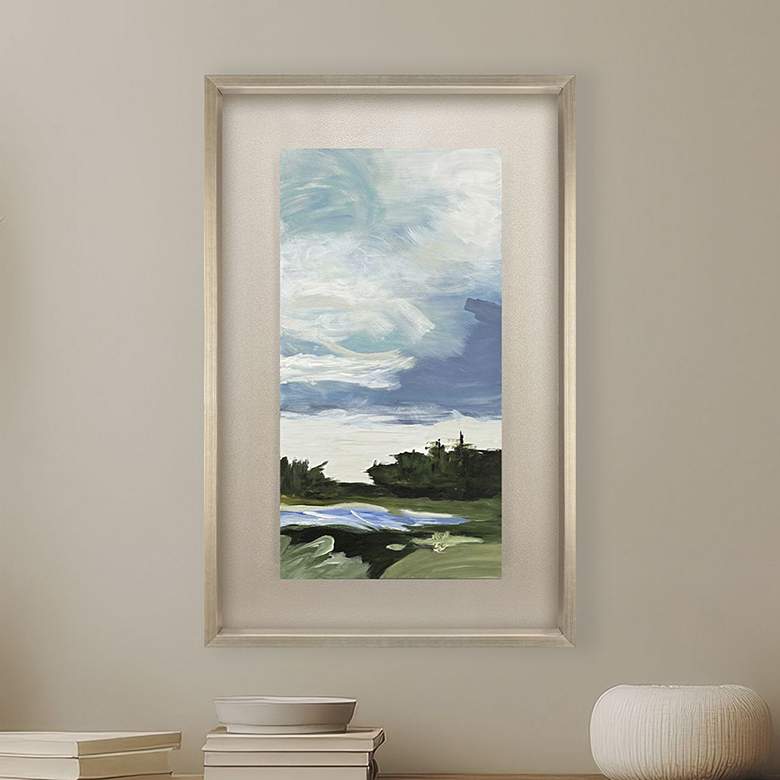 Image 1 Lakeshore III 27"W x 43"H Canvas Art