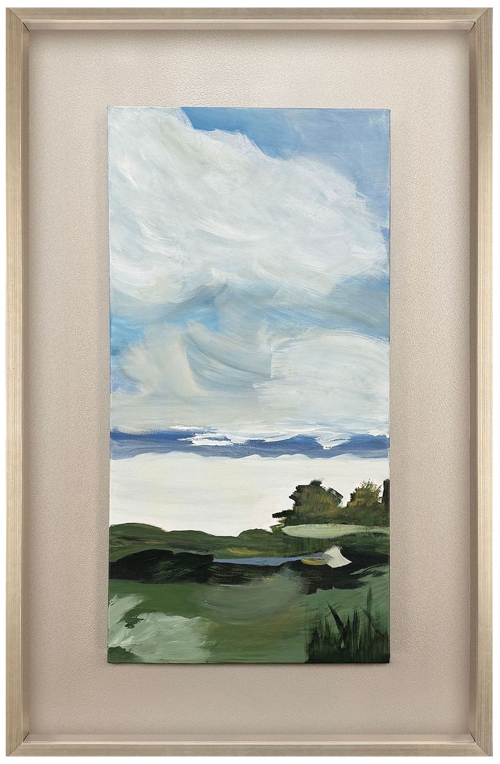 Image 2 Lakeshore IV 27"W x 43"H Canvas Art