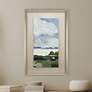 1_Lakeshore IV 27"W x 43"H Canvas Art