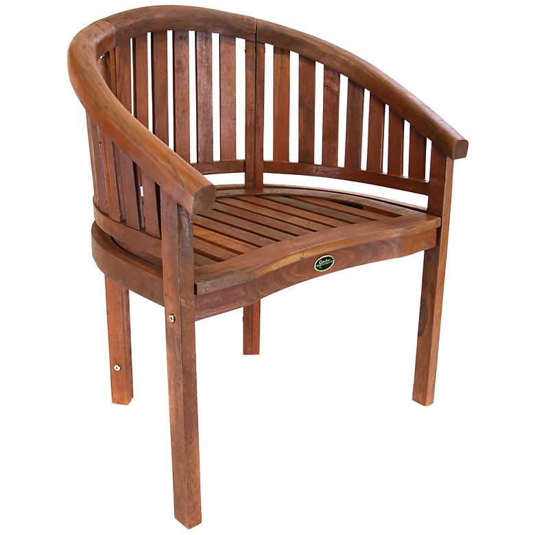 Image 1 Lakewood Outdoor Natural Oil Wood Chair