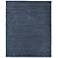 Lakewood Solid Hand Woven Blue Area Rug 8A23F 8' x 10'