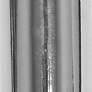 5_Lalia 56" Adjustable Height Clear Glass and Chrome Boom Arm Floor Lamp more views