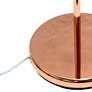 3_Lalia 56" High Clear Glass and Rose Gold Adjustable Floor Lamp more views