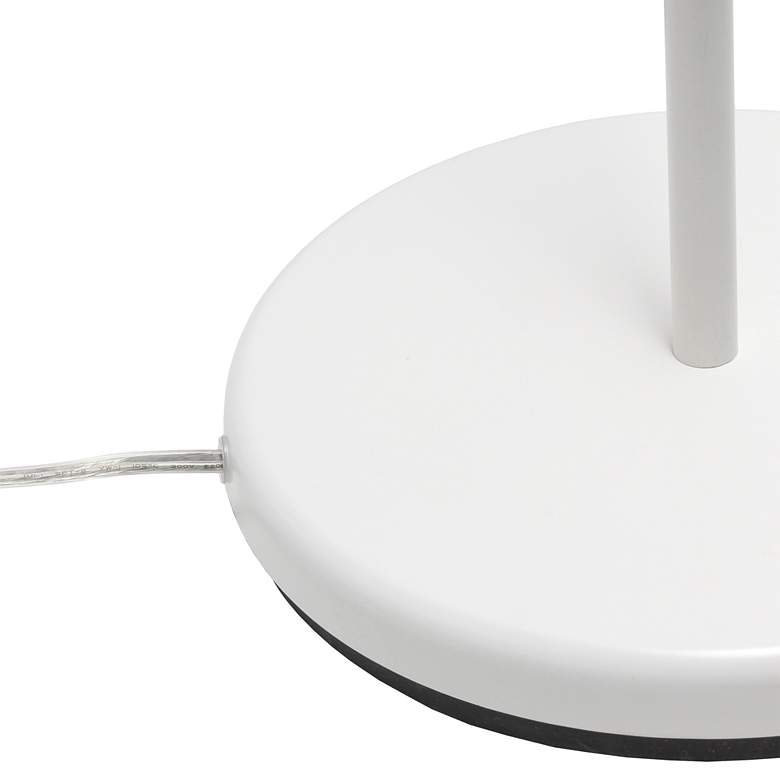 Image 3 Lalia 56" Matte White Adjustable Floor Lamp more views