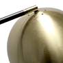 4_Lalia 59" Antique Brass and Matte Black Swivel Floor Lamp more views