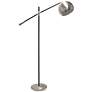2_Lalia 59" Brushed Nickel and Matte Black Swivel Floor Lamp