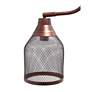 Thumbnail3 of Lalia Adjustable Height Red Bronze Arched Arm Floor Lamp more views
