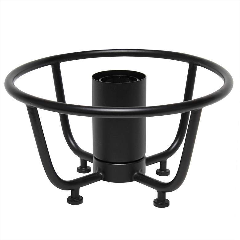 Image 4 Lalia Home 10"H Black Globe Glass Uplight Accent Table Lamp more views