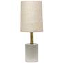 Lalia Home 18 1/2"H Khaki Gray Concrete Accent Table Lamp