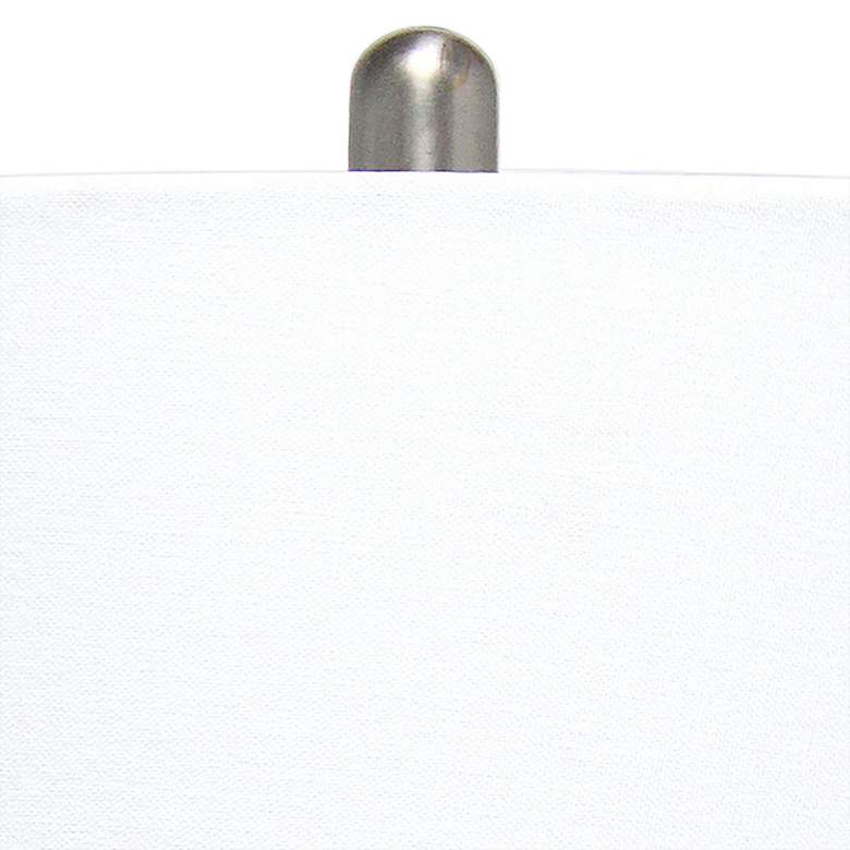 Image 3 Lalia Home 26 1/4" Gray Ceramic Droplet Table Lamp more views