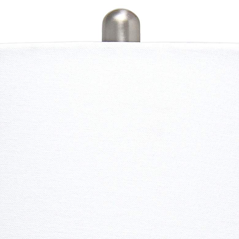 Image 3 Lalia Home 26 1/4" Light Blue Ceramic Droplet Table Lamp more views