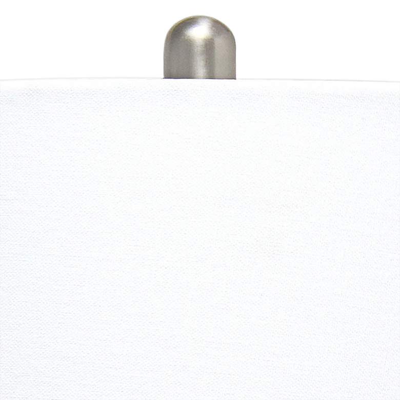 Image 3 Lalia Home 26 1/4" Modern Droplet Aqua Blue Ceramic Table Lamp more views