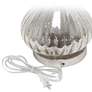 Lalia Home 29" Speckled Mercury Glass Teardrop Table Lamp