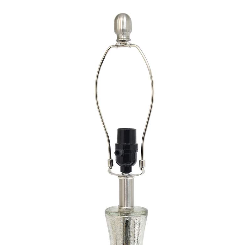 Image 7 Lalia Home 29" Speckled Mercury Glass Teardrop Table Lamp more views
