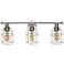 Lalia Home 3 Light Industrial Wired Vanity Light - Brushed Nickel