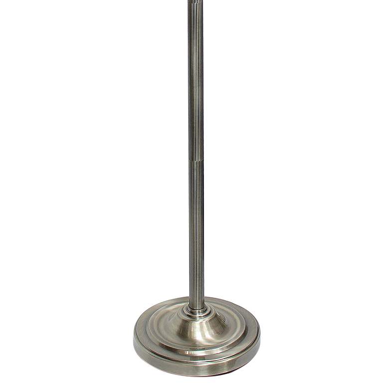Image 4 Lalia Home 71"  Antique Brass Metal 2-Light Torchiere Floor Lamp more views