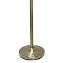 Lalia Home 71" Antique Brass Metal 3-Light Torchiere Floor Lamp