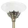 Lalia Home 71" Antique Brass Metal 3-Light Torchiere Floor Lamp