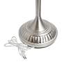 7_Lalia Home 71" Brushed Nickel Metal Torchiere Floor Lamp more views