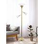 1_Lalia Home 71" Gold Metal 3-Light Torchiere Floor Lamp