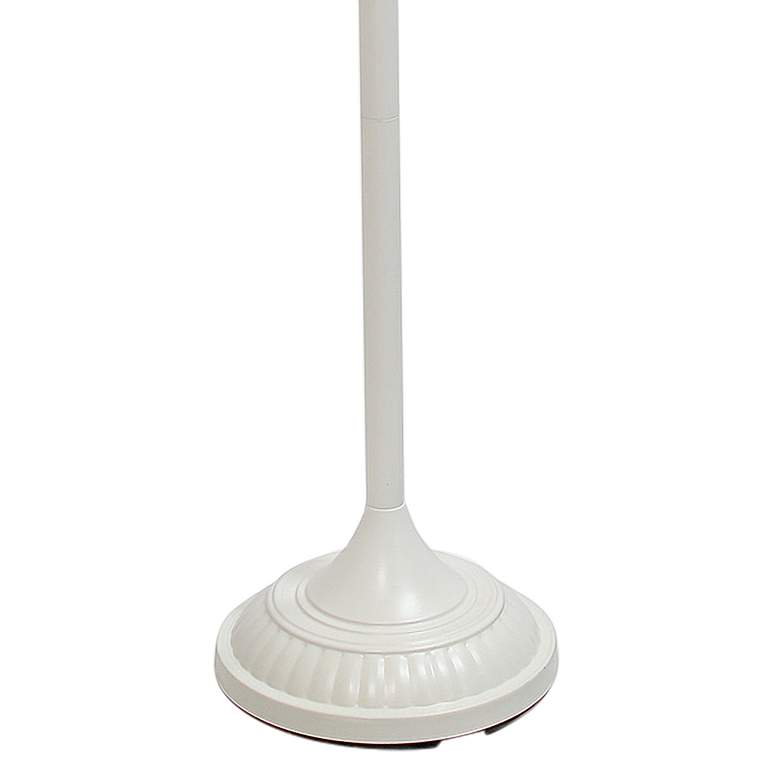Image 4 Lalia Home 71 inch High White Metal Torchiere Floor Lamp more views
