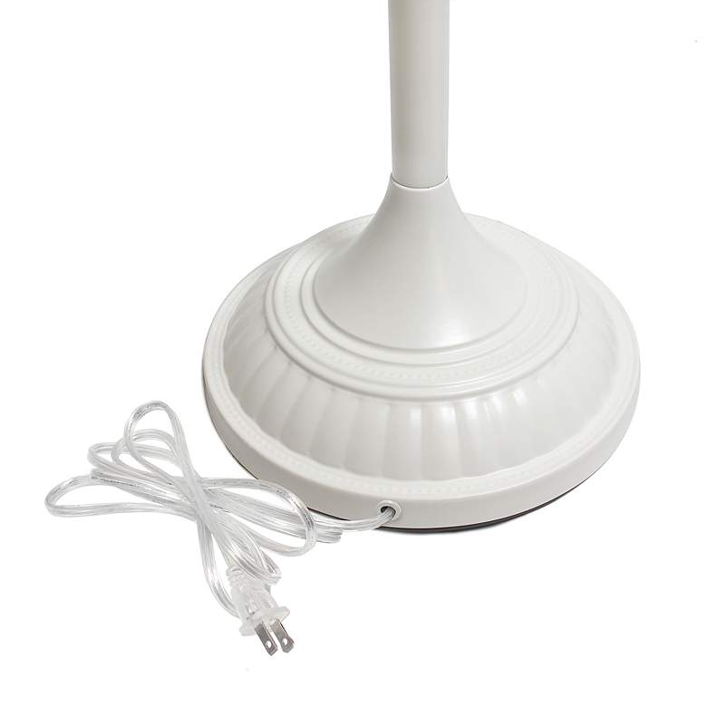 Image 5 Lalia Home 71" High White Metal Torchiere Floor Lamp more views