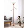 Lalia Home 71" Rose Gold 3-Light Torchiere Floor Lamp