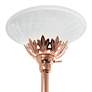 Lalia Home 71" Rose Gold 3-Light Torchiere Floor Lamp