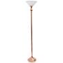2_Lalia Home 71" Rose Gold Metal Torchiere Floor Lamp