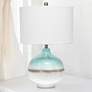 1_Lalia Home Bayside Horizon Blue and White Resin Table Lamp