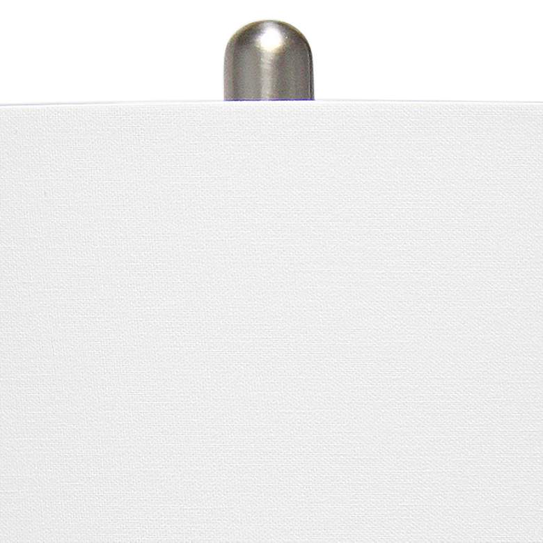 Image 3 Lalia Home Bayside Horizon Blue and White Resin Table Lamp more views
