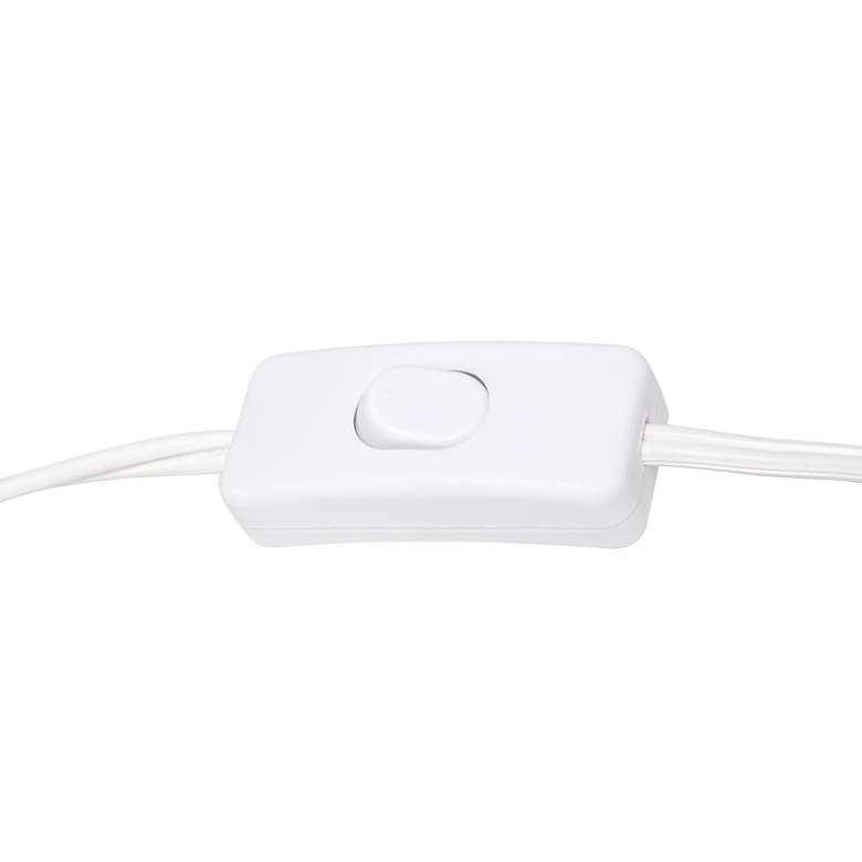 Image 6 Lalia Home Beacon 24" High Matte White Metal Desk Lamp more views