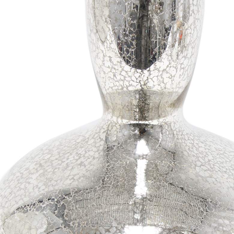 Image 5 Lalia Home Dollop 23 1/2" Modern Mercury Glass Accent Table Lamp more views