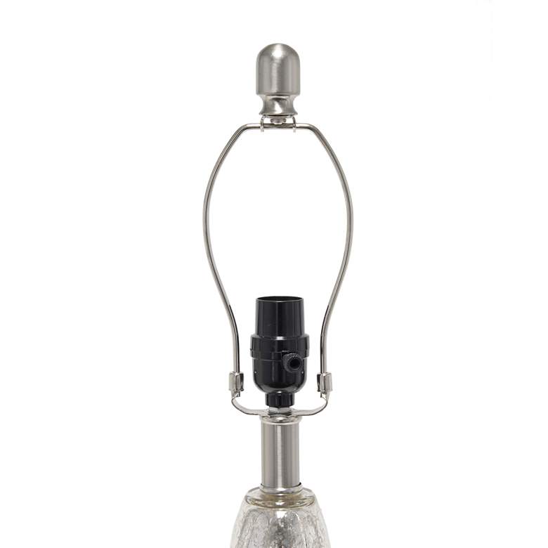 Image 6 Lalia Home Dollop 23 1/2" Modern Mercury Glass Accent Table Lamp more views