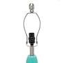 Lalia Home Dollop Teal Glass Accent Table Lamp