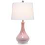 3_Lalia Home Droplet Table Lamp with Fabric Shade, Rose Pink more views