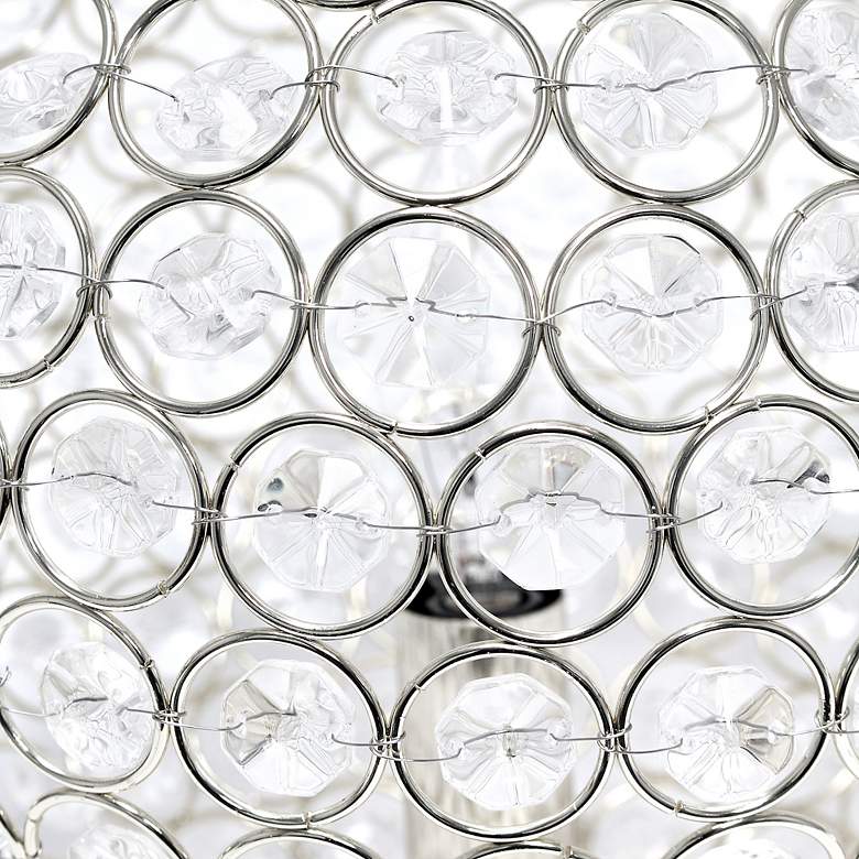 Image 4 Lalia Home Elipse 10" High Chrome Orb Accent Table Lamp more views