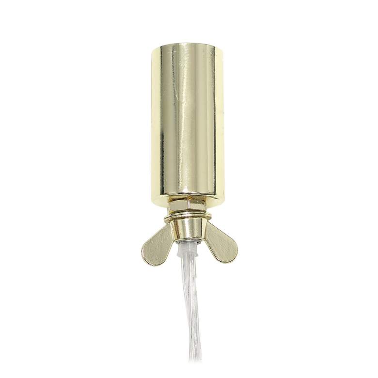 Image 3 Lalia Home Elipse 10 inch High Gold Orb Accent Table Lamp more views