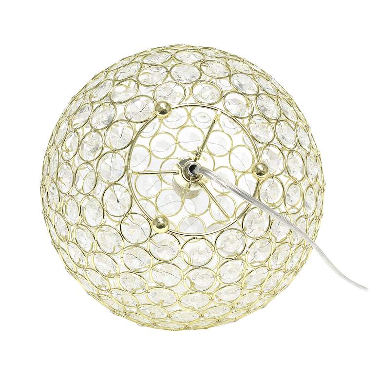 Image 6 Lalia Home Elipse 10" High Gold Orb Accent Table Lamp more views