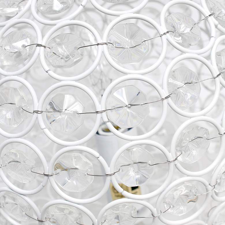 Image 6 Lalia Home Elipse 8" High White Orb Accent Table Lamp more views