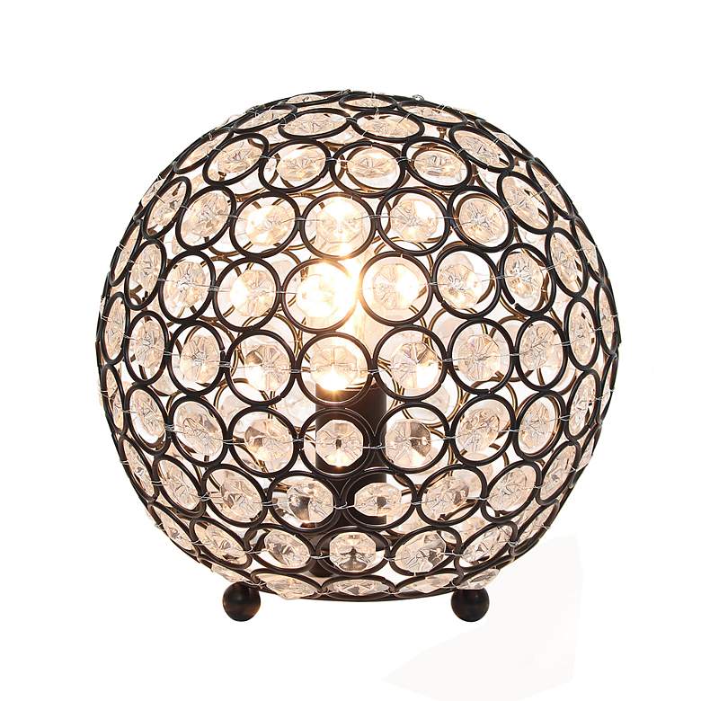 Image 3 Lalia Home Elipse 8 inchH Restoration Bronze Accent Table Lamp more views