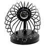 7_Lalia Home Ironhouse 10.5" 1Lt Decorative Cage Wall Sconce, Black more views