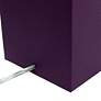 6_Lalia Home Lexington 21" High Eggplant Purple USB Accent Table Lamp more views