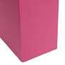 Lalia Home Lexington Hot Pink Leather Accent Table Lamp